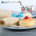 Floral Divided Plates And Dishes Bone China Dinnerware Manufacturer